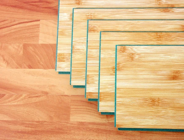 Braune Holzbohlen Mit Natürlichen Mustern — Stockfoto