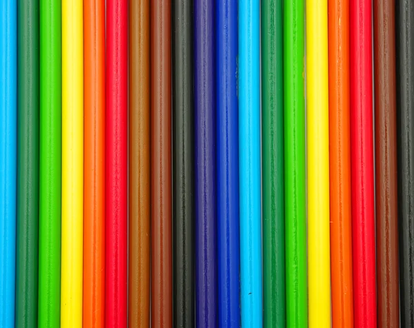 Vue Cadre Des Crayons Couleur — Photo