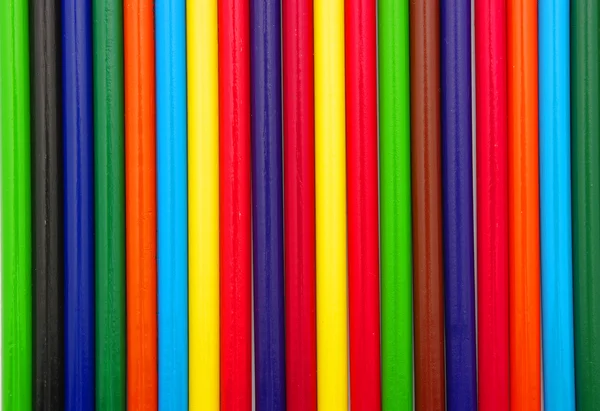 Προβολή Του Πλαισίου Χρωματιστά Μολύβια — Φωτογραφία Αρχείου