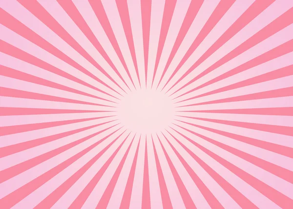 Abstracte Achtergrond Met Roze Swirly Sunburst — Stockfoto