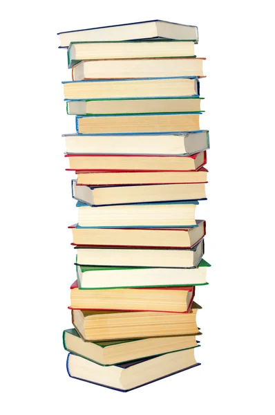Books on the white — Stock Photo, Image