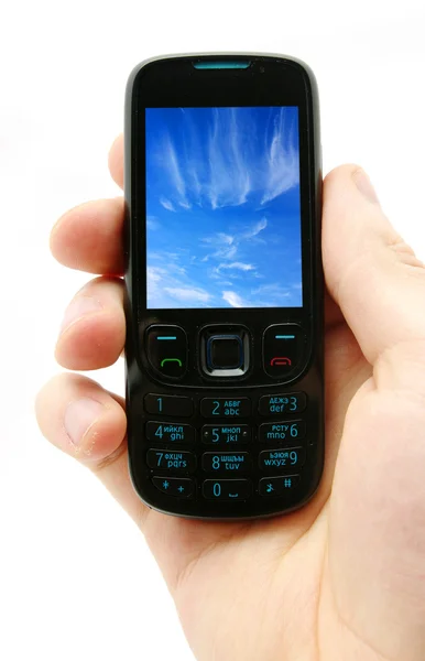 Мобильный телефон — стоковое фото