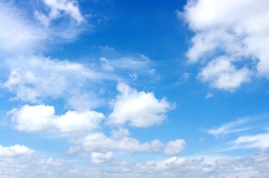 White clouds clipart