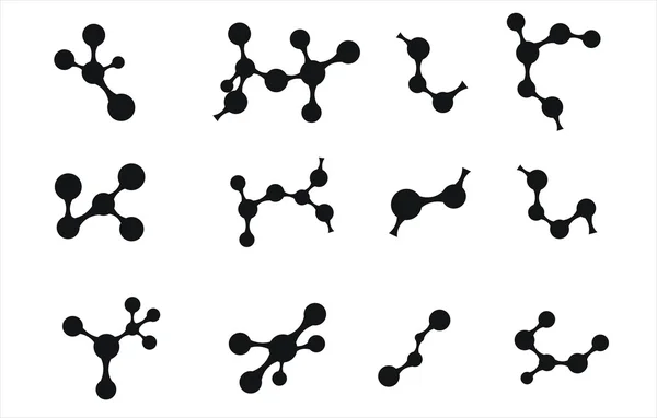 Молекулярный набор — стоковый вектор