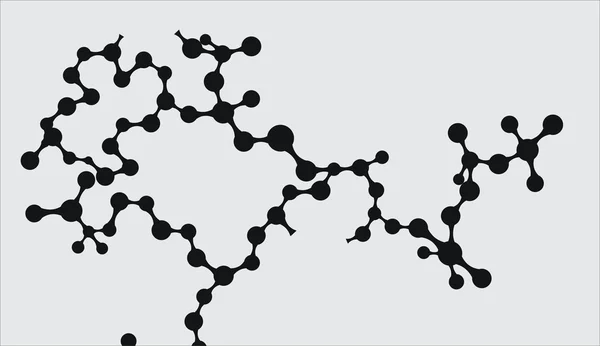 Molekularkette — Stockvektor