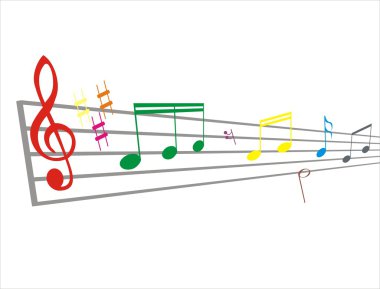 Musical notes clipart