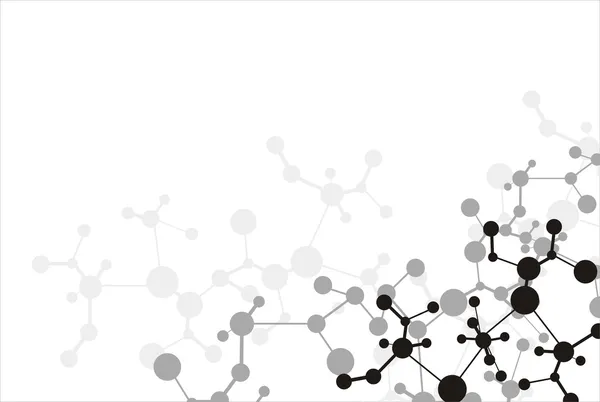 Molecule background — Stock Vector