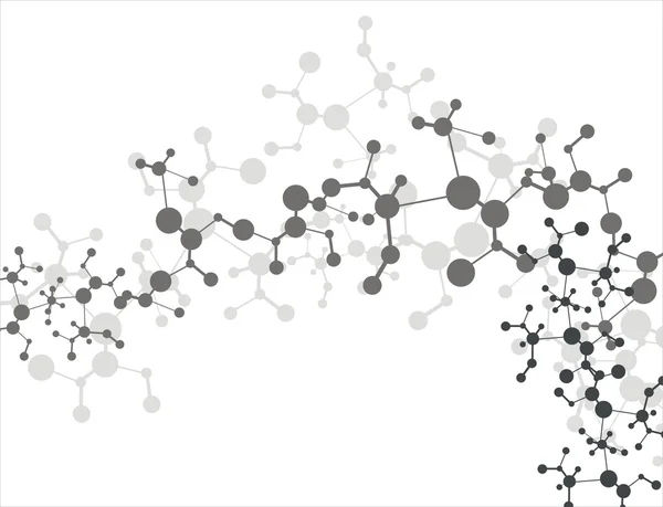 Molecule background — Stock Vector