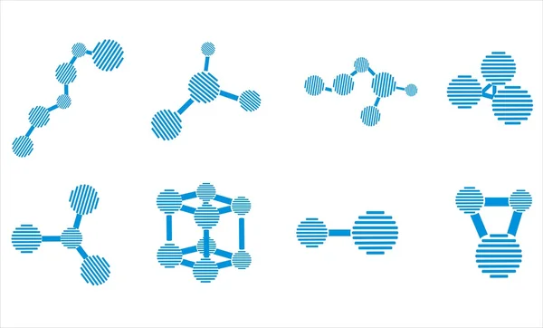 Молекулярный набор — стоковый вектор