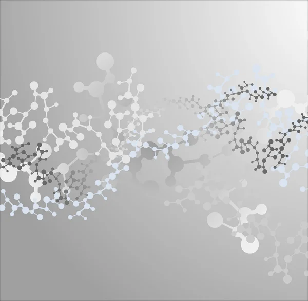 Molecules background — Stock Vector