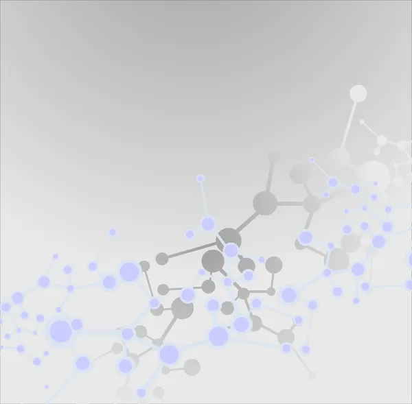 Molecules background — Stock Vector
