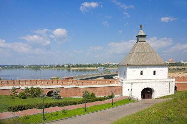 kazan kremlin duvarı ve Kulesi