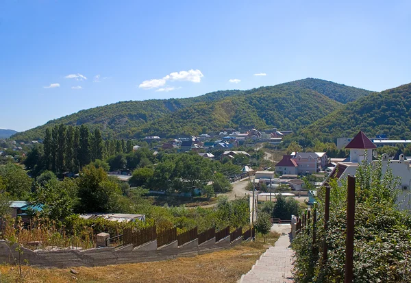 Village en montagne — Photo