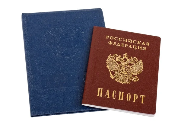 Documentos russos — Fotografia de Stock