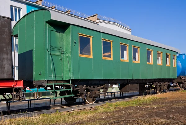 Carro velho da estrada de ferro — Fotografia de Stock