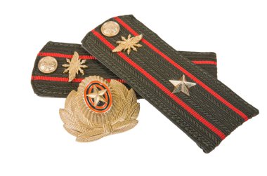 Shoulder strap of russian army clipart