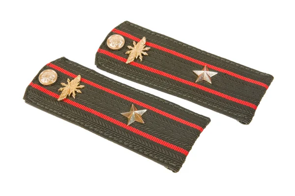 Shoulder strap of russian army — Stock Photo, Image