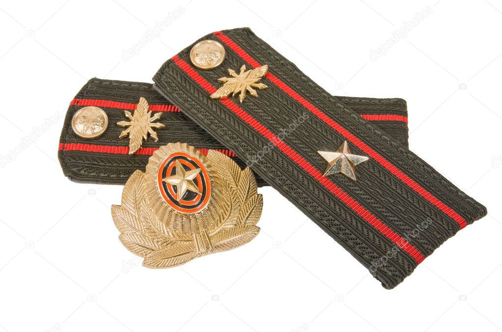 Shoulder strap of russian army