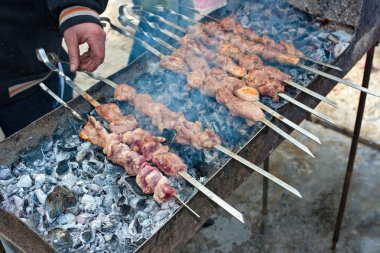 Şiş kebap.