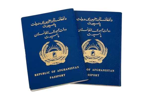 Passaporto della Repubblica di Afghanistan — Foto Stock