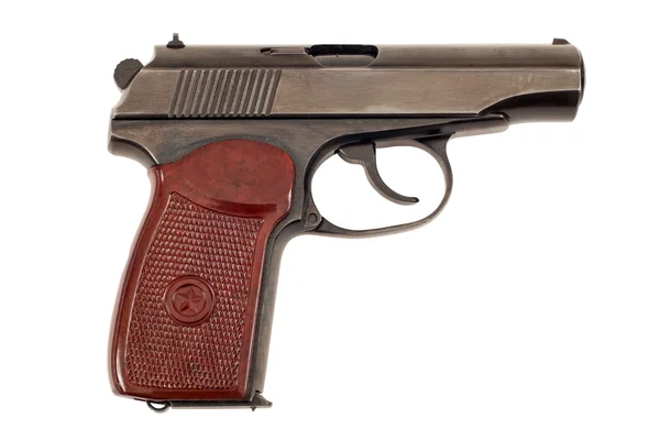 Russian 9mm handgun — Stock Photo, Image