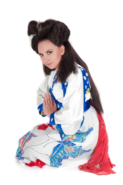 Portrait Of Geisha — Stock Photo, Image