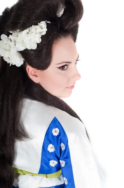 Portret van geisha — Stockfoto