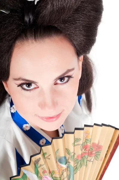 Portret van geisha — Stockfoto
