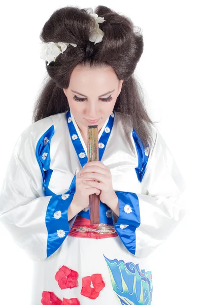Portrait Of Geisha — Stock Photo, Image