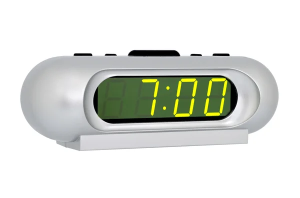 Desktop electronic clock — Stock Photo, Image