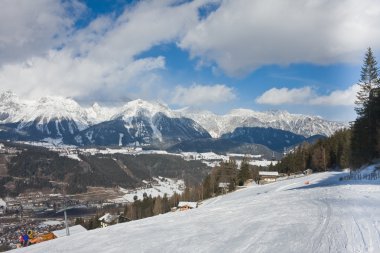 Ski resort schladming. Avusturya