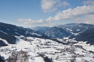 Ski resort schladming. Avusturya