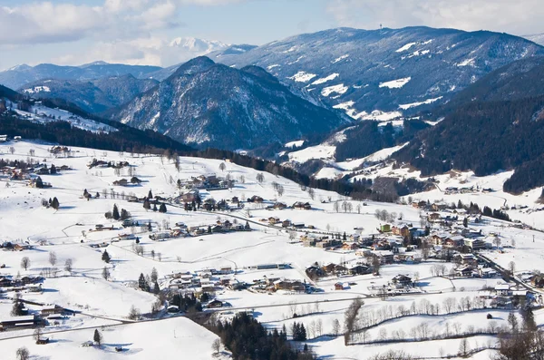 Ośrodek narciarski schladming. Austria — Zdjęcie stockowe