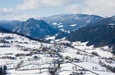 Ski resort schladming. Avusturya