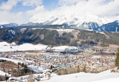 Ski resort schladming. Avusturya