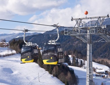 Ski resort schladming. Avusturya