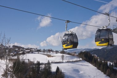 Ski resort schladming. Avusturya