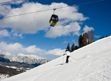 Ski resort schladming. Avusturya