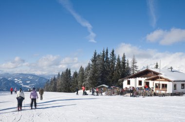 Ski resort schladming. Avusturya