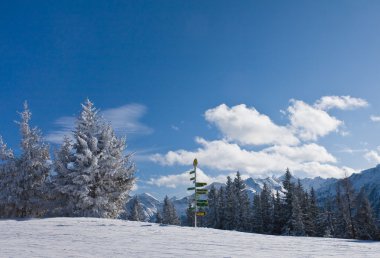 Ski resort schladming. Avusturya