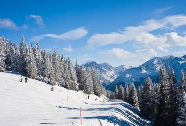 Ski resort schladming. Avusturya