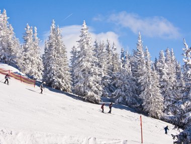 Ski resort schladming. Avusturya