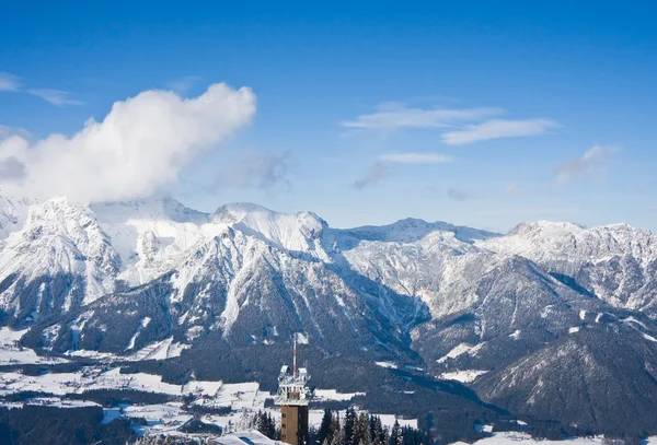 Skigebiet Schladming. Österreich — Stockfoto