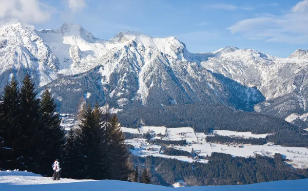 Ski resort schladming. Rakousko — Stock fotografie