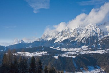 Ski resort schladming. Avusturya