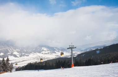 Ski resort schladming. Avusturya