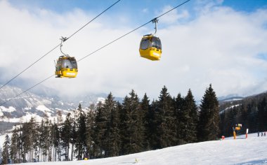 Ski resort schladming. Avusturya