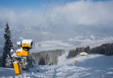 Ski resort Schladming . Austria clipart