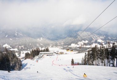 Ski resort schladming. Avusturya