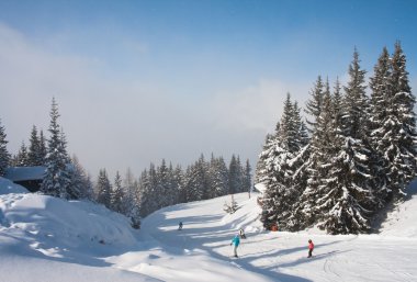 Ski resort schladming. Avusturya